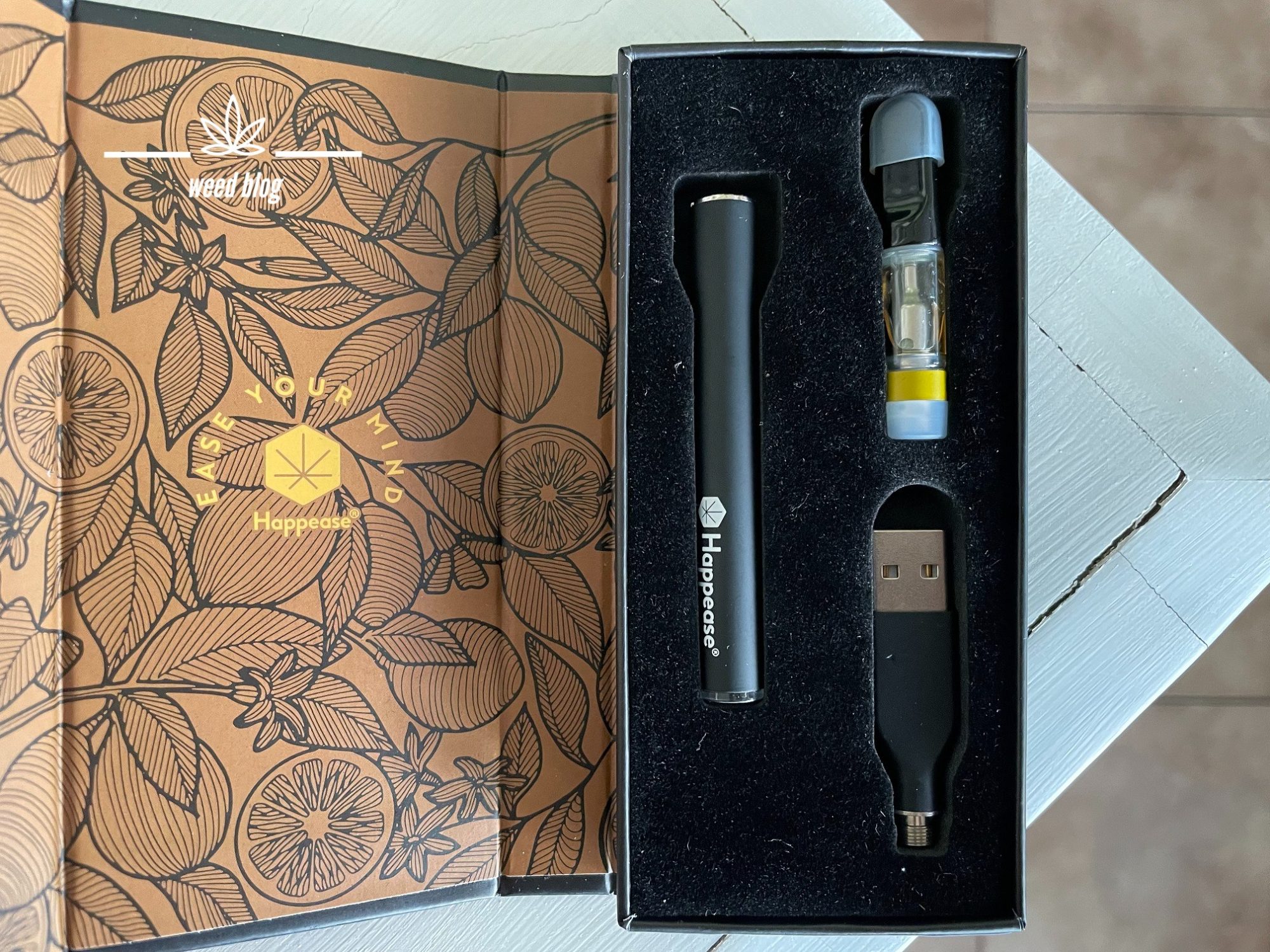 Happease CBD vape pen RECENZIA