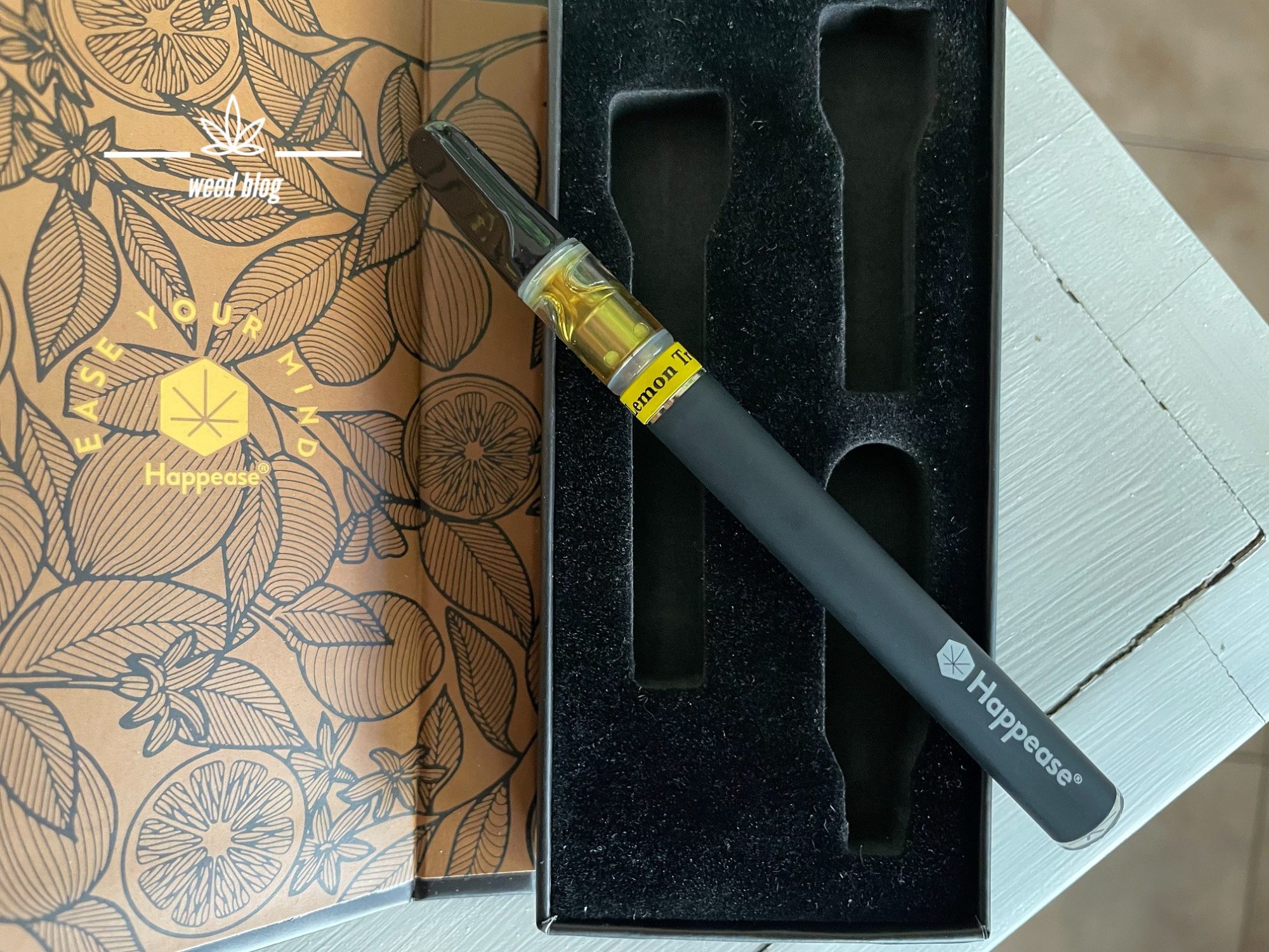 Happease CBD vape pen RECENZIA