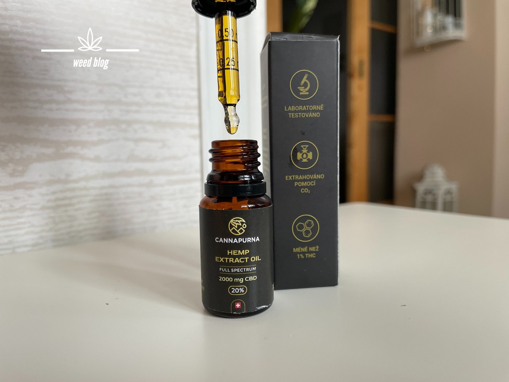 Cannapurna CBD kvapky RECENZIA