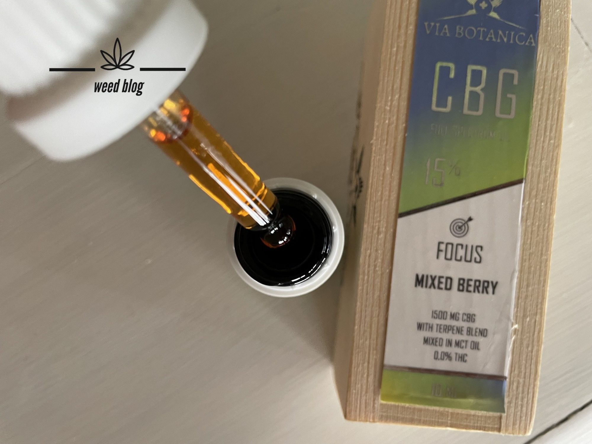 Via Botanica CBG kvapky RECENZIA