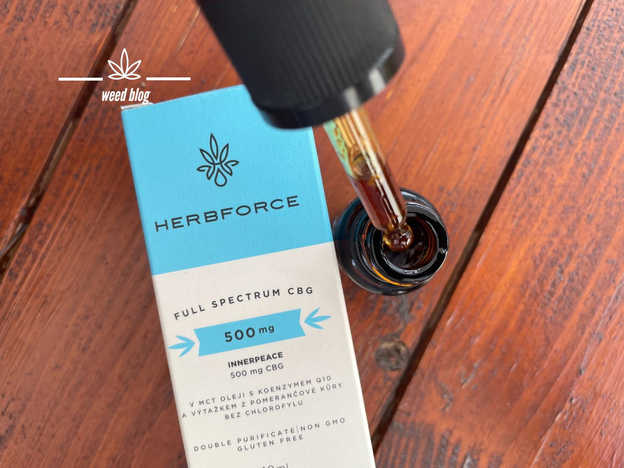 Herbforce CBG kvapky RECENZIA