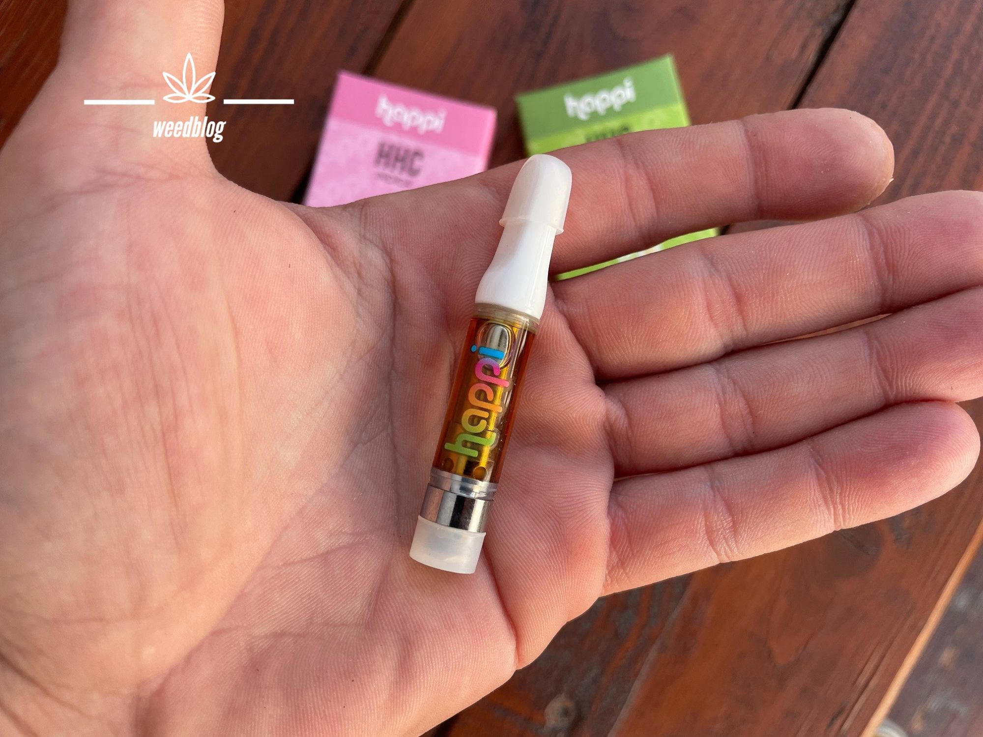 HAPPI HHC cartridge skúsenosti