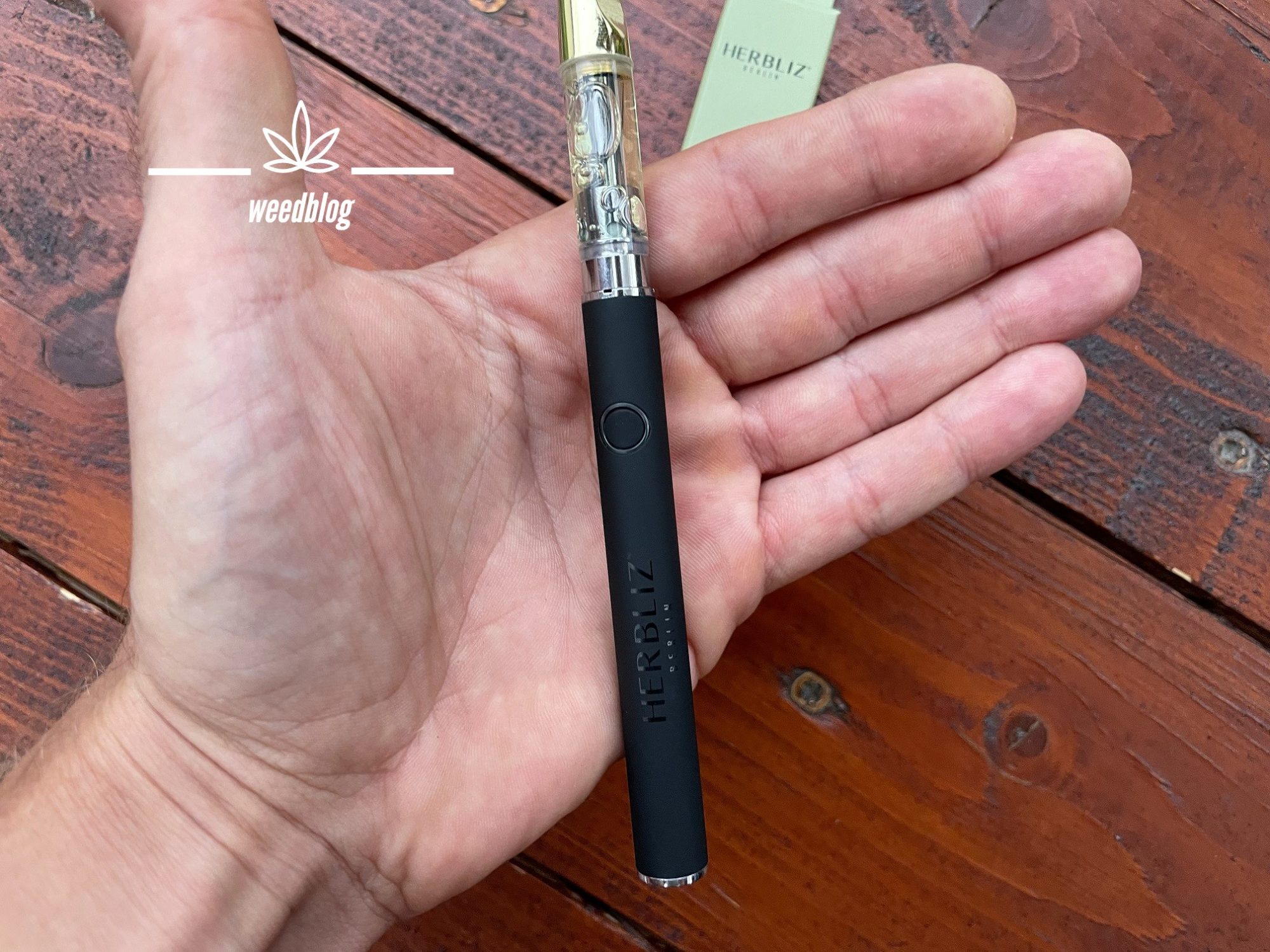 HERBLIZ Maxstiq vape pen RECENZIA