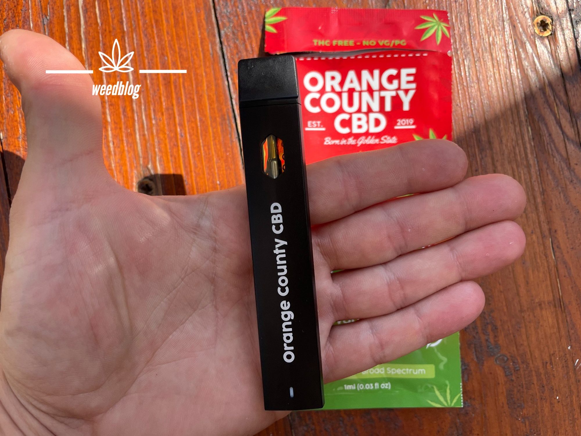 Orange County CBD vape RECENZIA