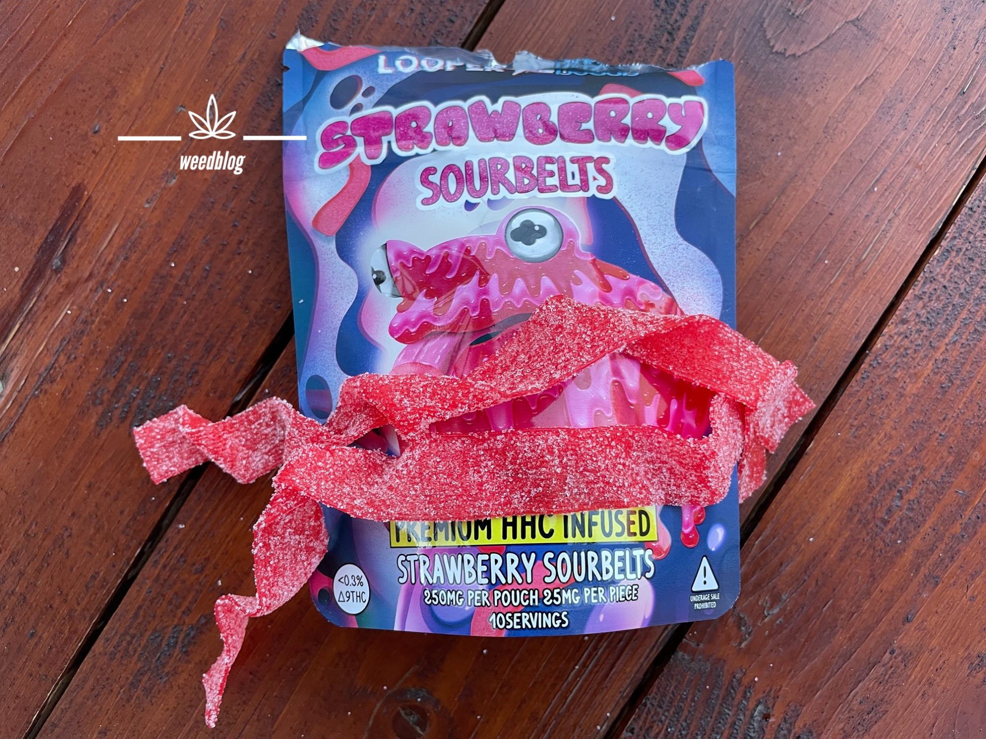 LOOPER x DOSED HHC gummies RECENZIA
