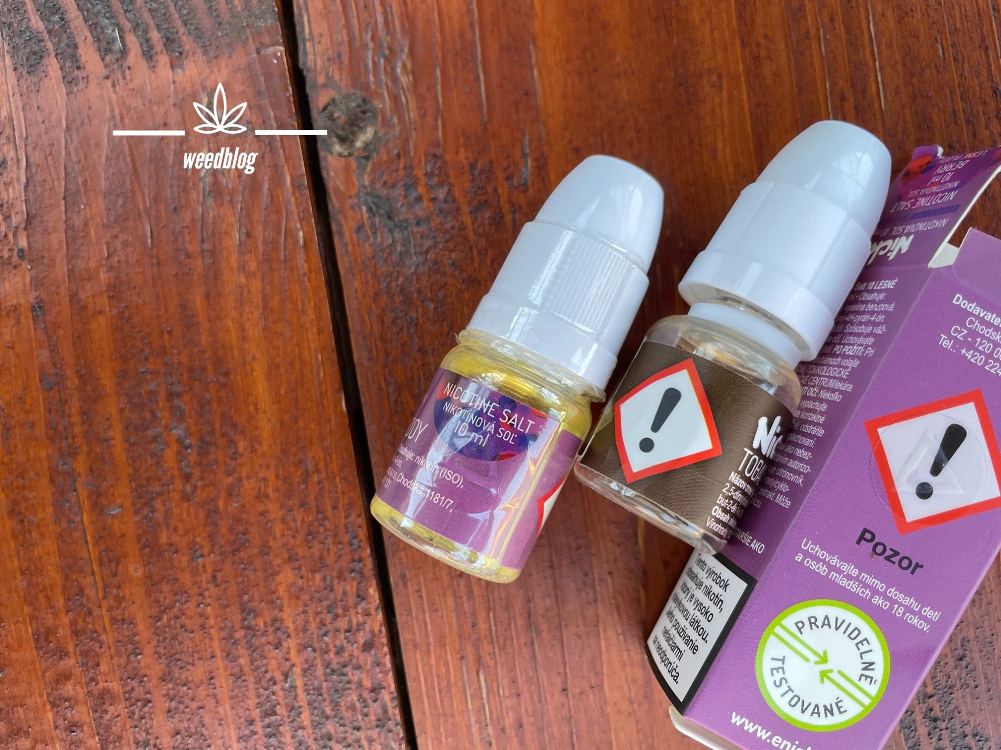 NICK e liquid RECENZIA