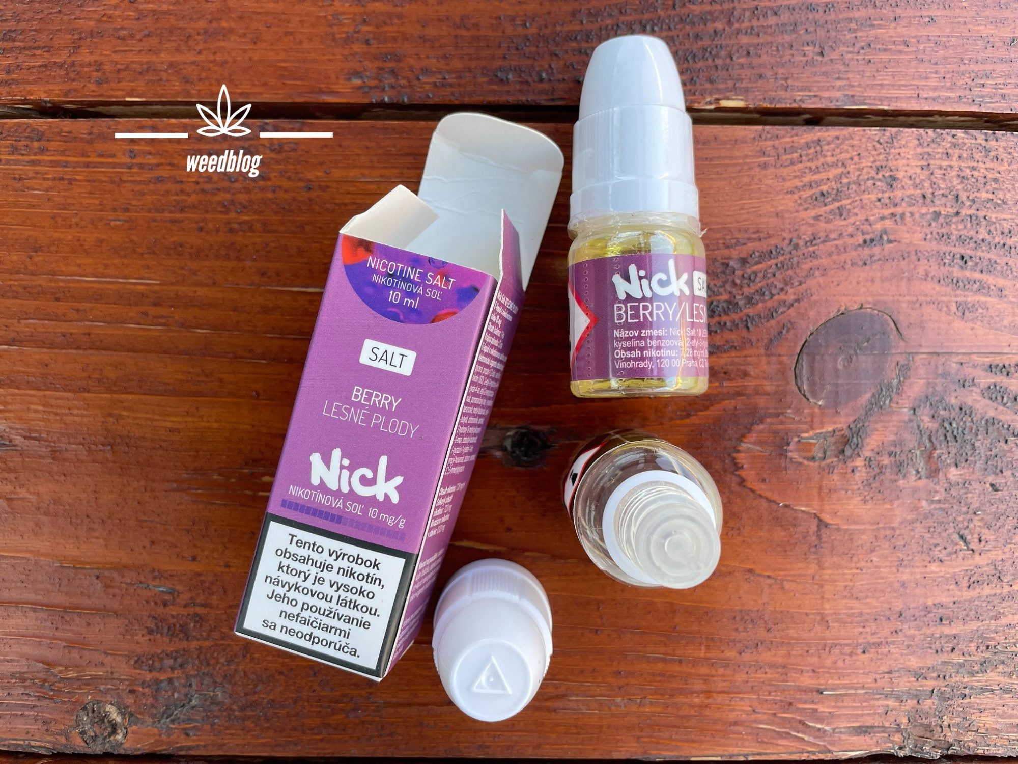 NICK salt liquid RECENZIA