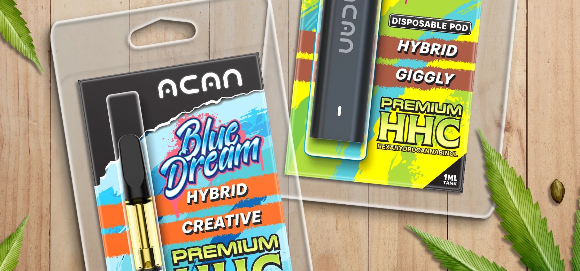 ACAN HHC vape + cartridge