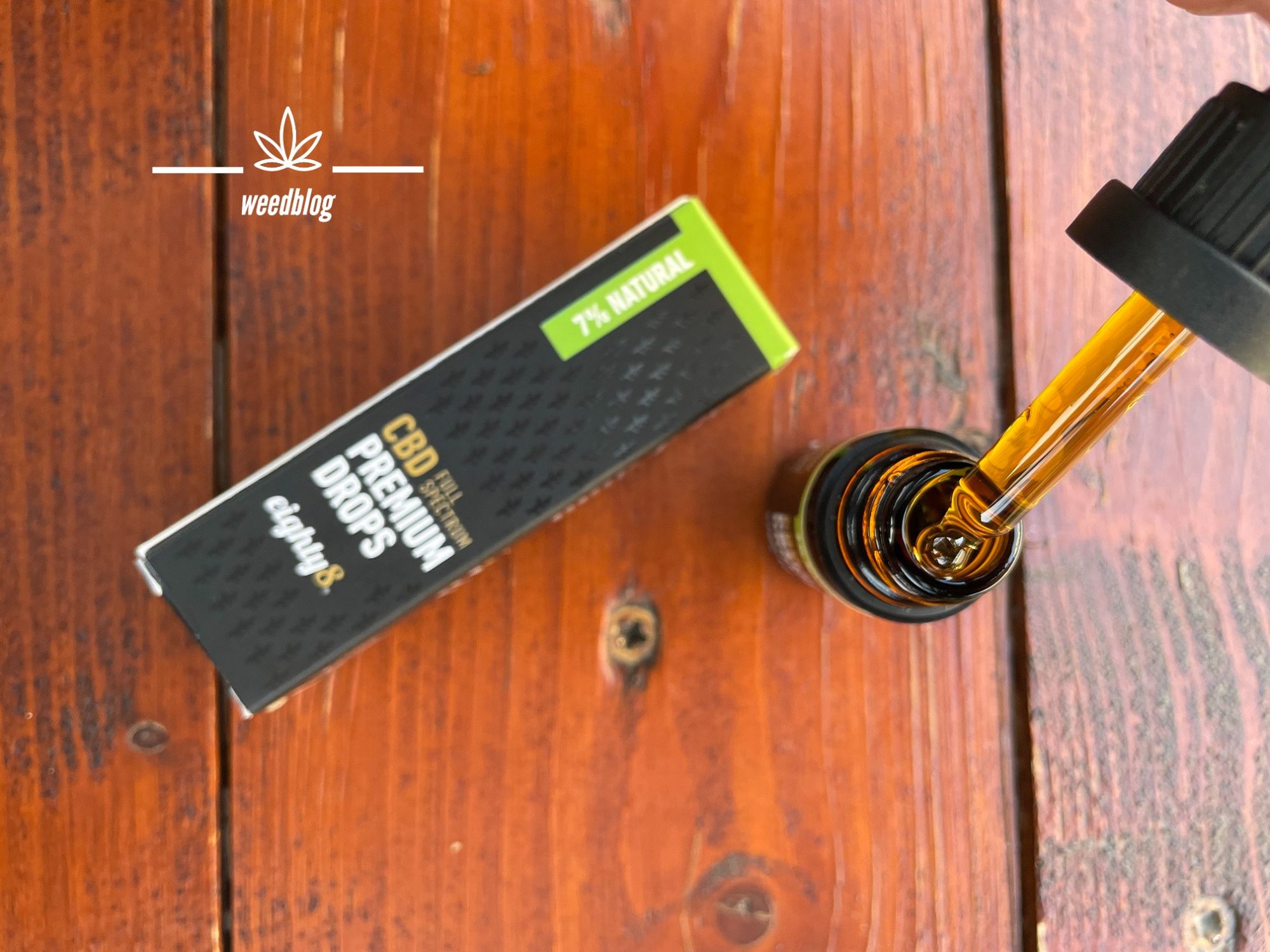 eighty8 CBD premium drops RECENZIA weedblog