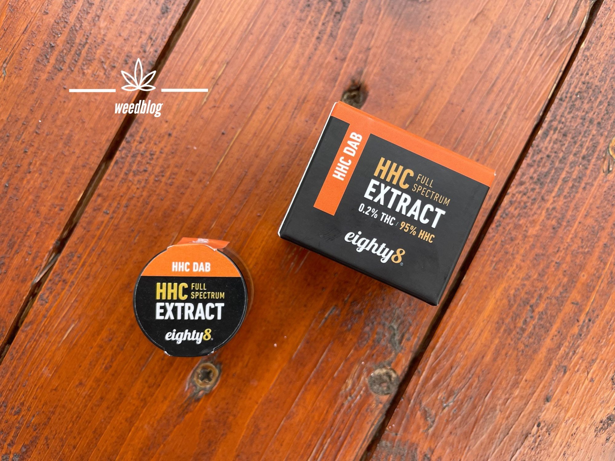 eighty8 HHC DAB extract RECENZIA weedblog