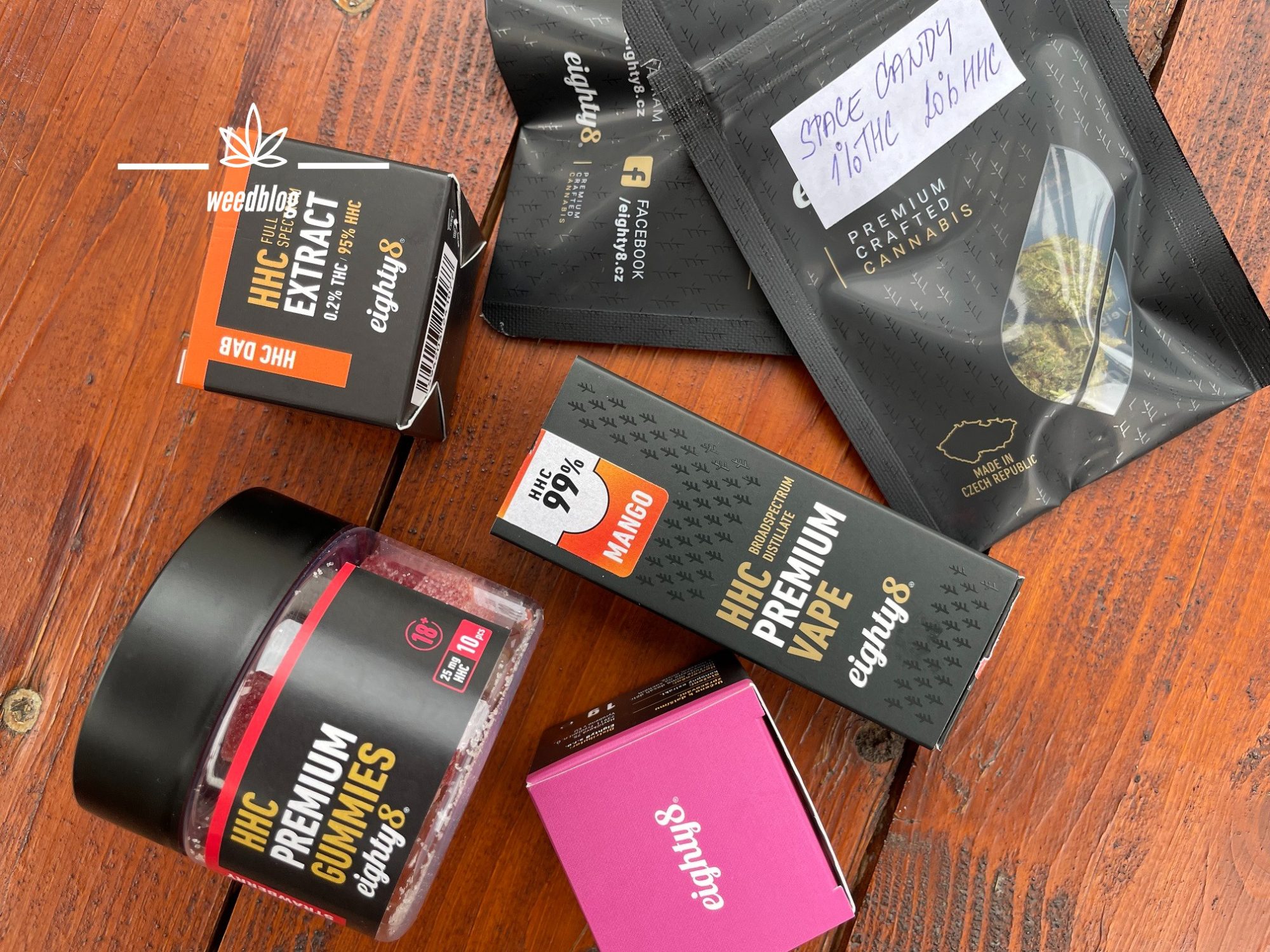 Česká značka eighty8 má prémiové HHC weedblog
