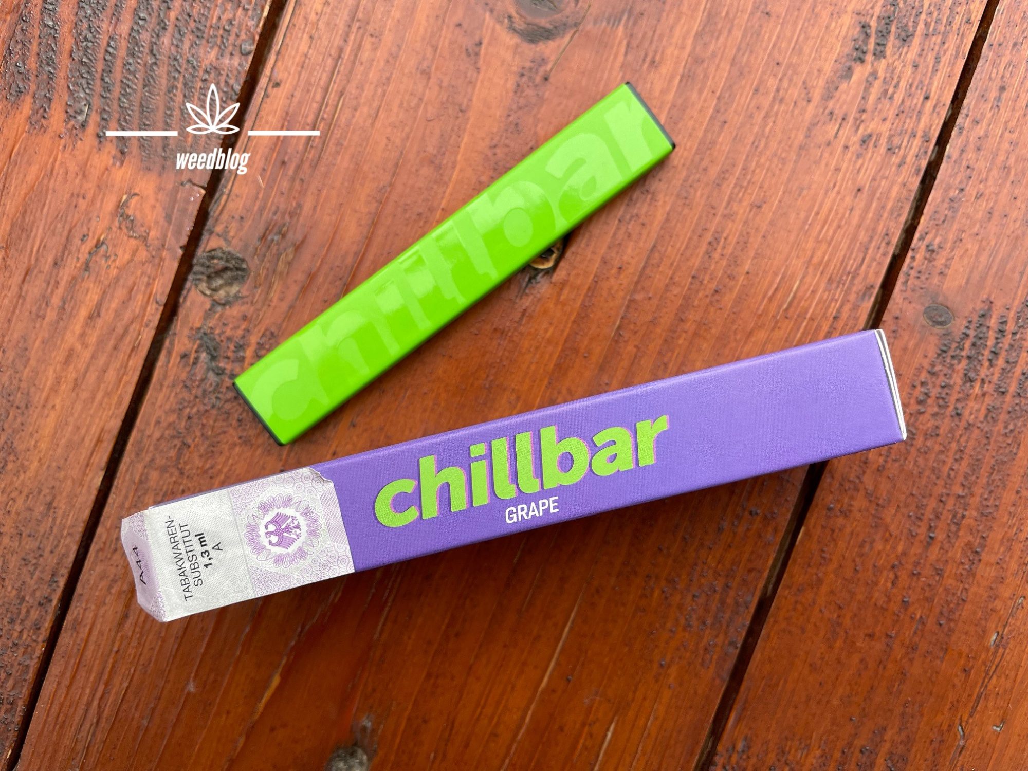 CHILL BAR CBD jednorazová e cigareta RECENZIA weedblog