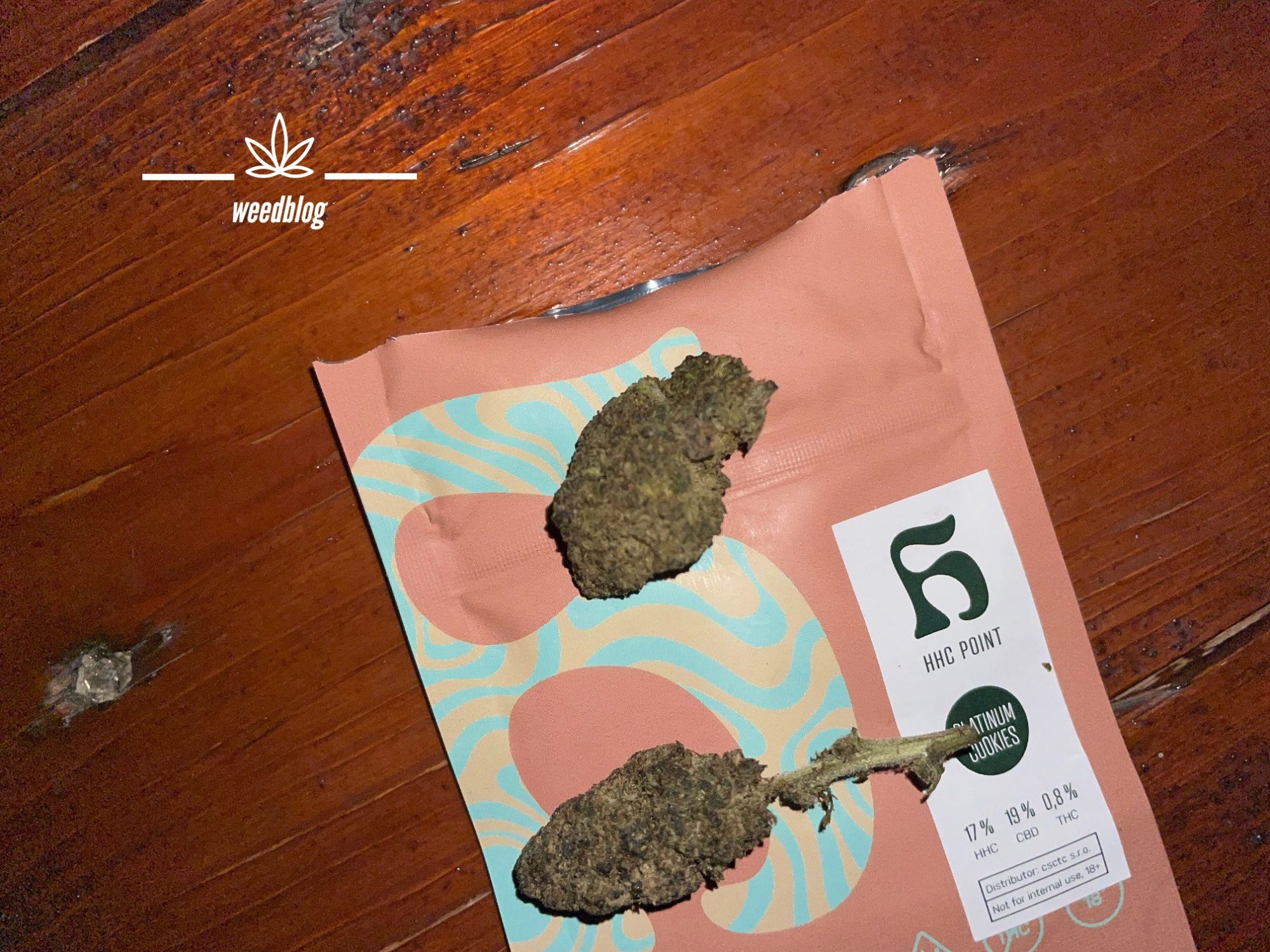 HHC Point konopné kvety s HHC, CBD aj THC RECENZIA weedblog