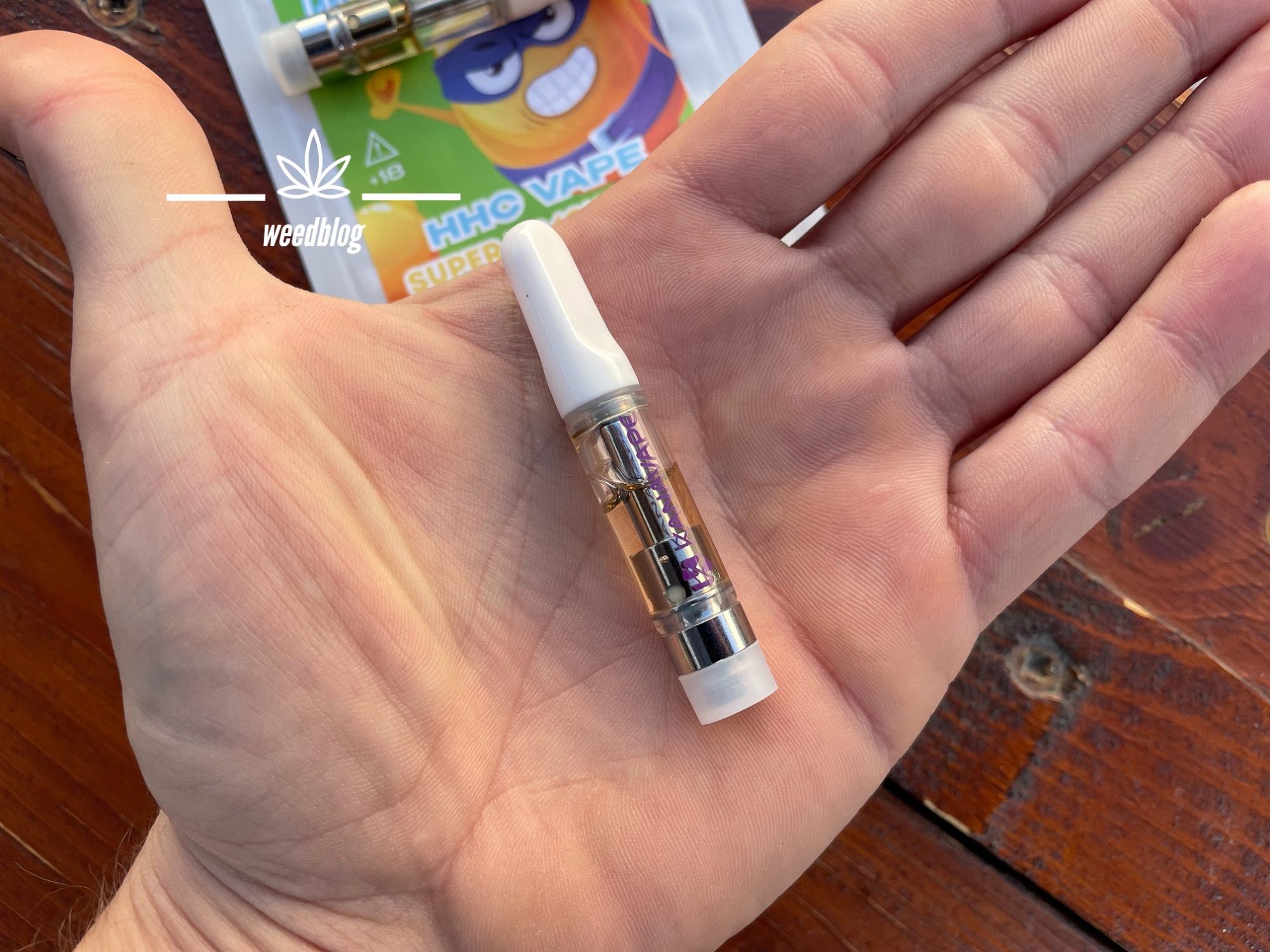 Kana Vape HHC cartridge vape RECENZIA weedblog