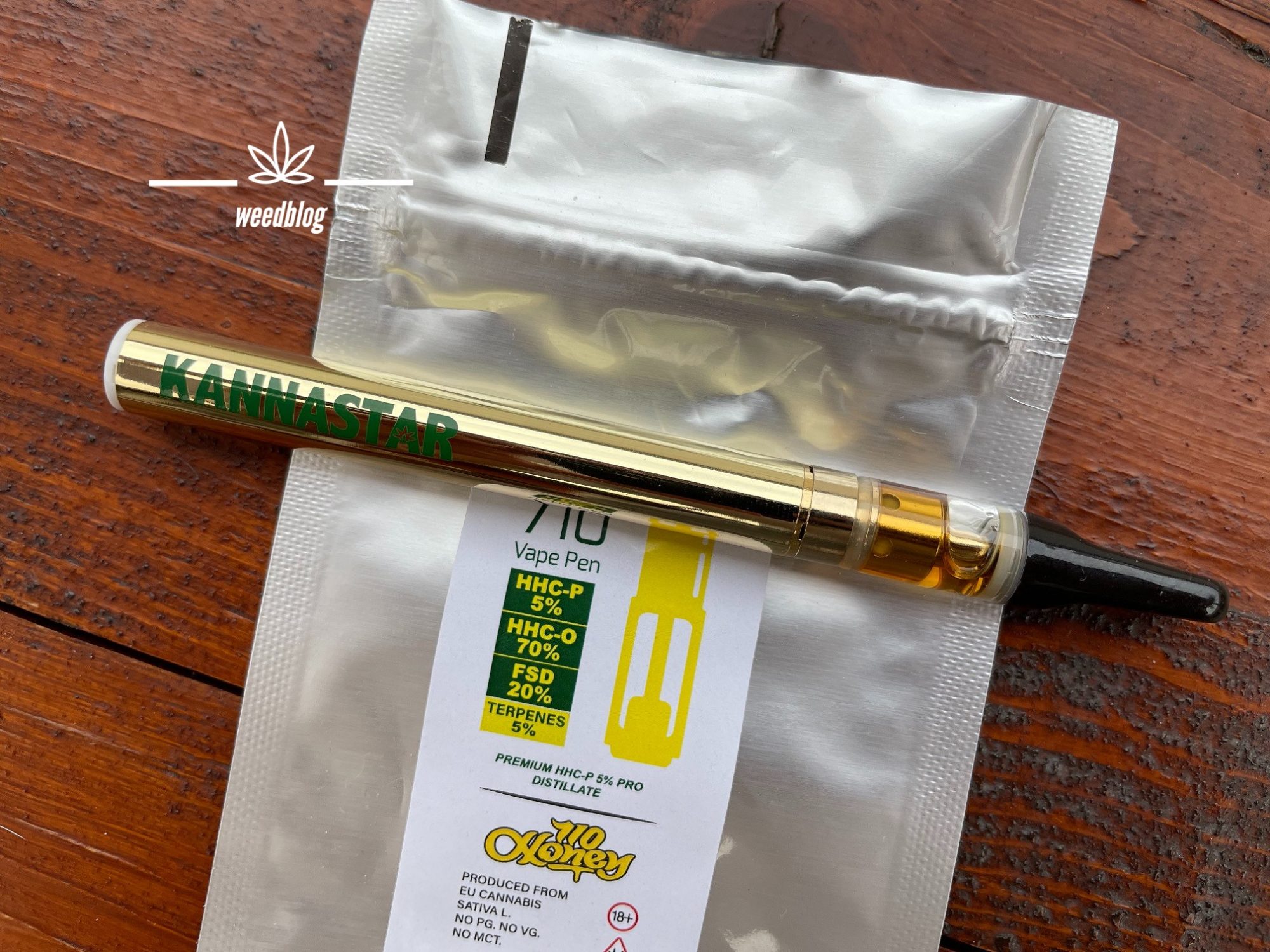 KannaSTAR HHC P O vape cartridge RECENZIA weedblog