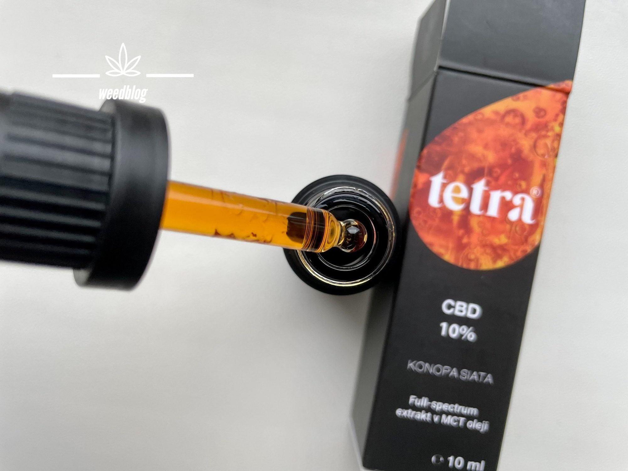 tetra CBD olej RECENZIA weed blog