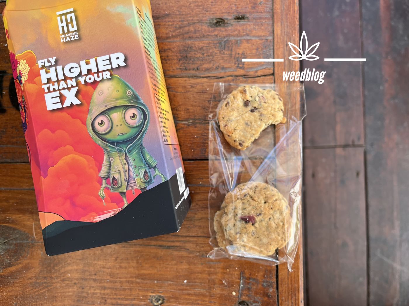 Heavens Haze sušienky konope RECENZIA - weed blog sk