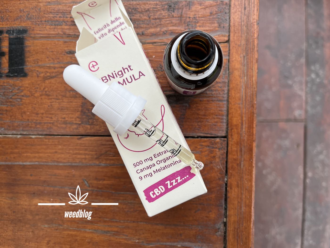 enecta CBNight FORMULA Plus skúsenosti - weed blog sk