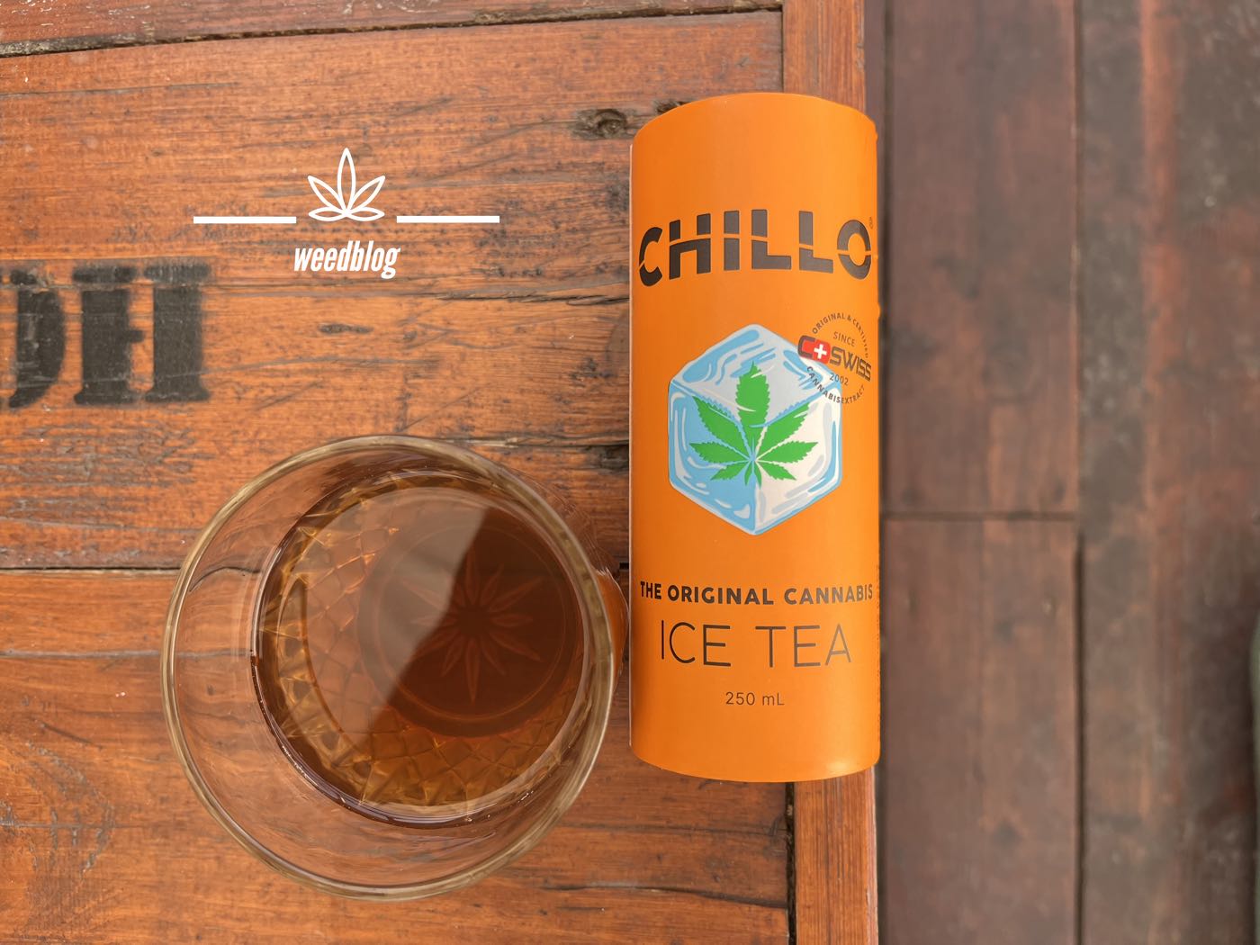CHILLO ľadový čaj RECENZIA - weed blog sk