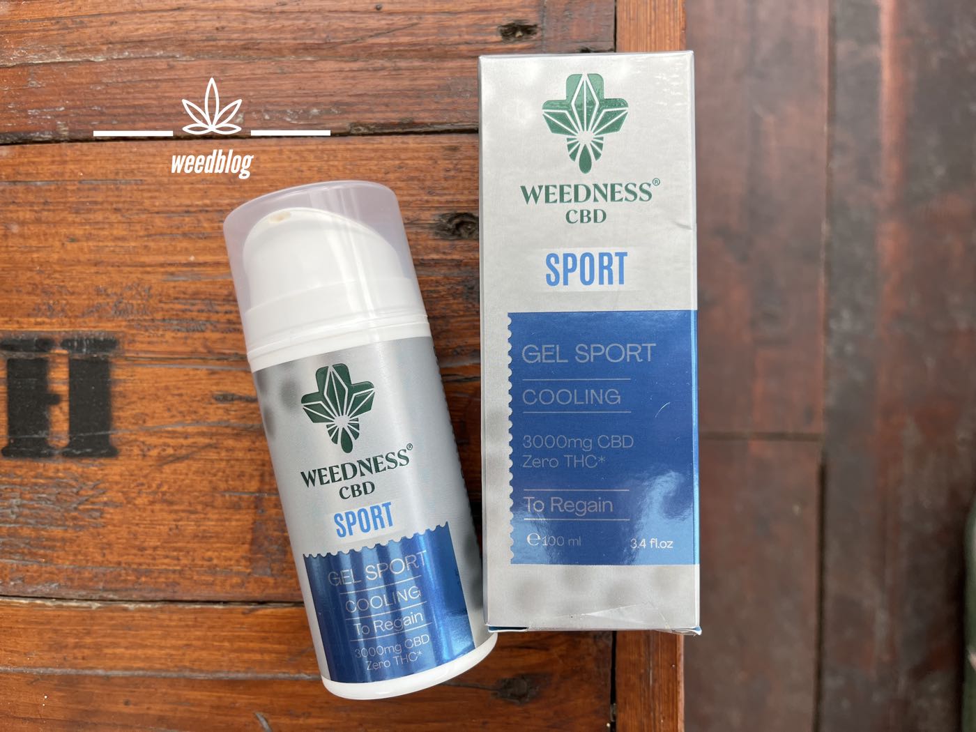 WEEDNESS CBD gél RECENZIA - weed blog sk
